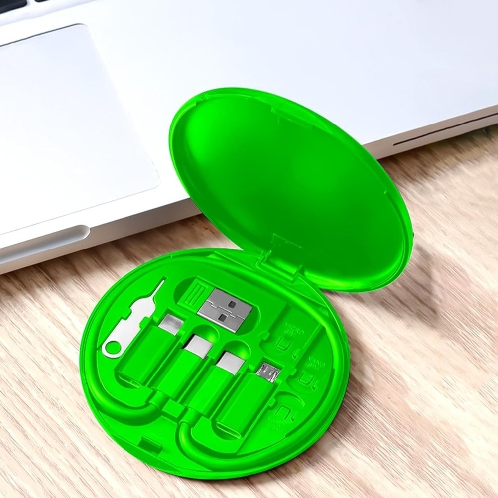 Multi-Functional Data Cable Storage Case, Portable Charging Cord Organizer
